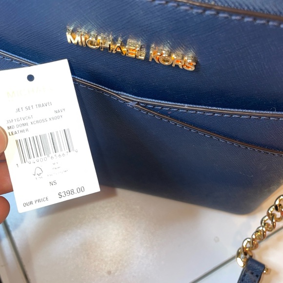 Michael Kors Navy Blue jet Crossbody Bag - Picture 4 of 5